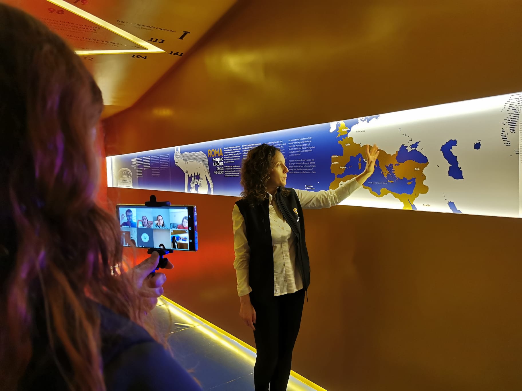 MUSEU PO.RO.S INICIA VISITAS GUIADAS EM DIRETO PARA ALUNOS EM CASA